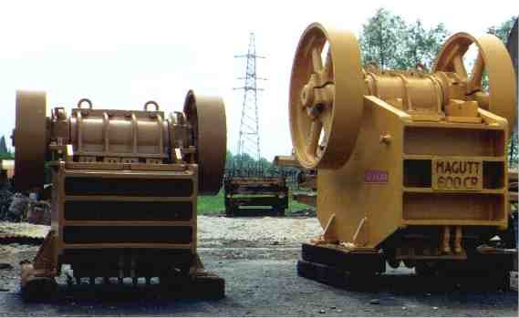 Jaw crusher Loro & Parisini Magutt 500CR single toggle